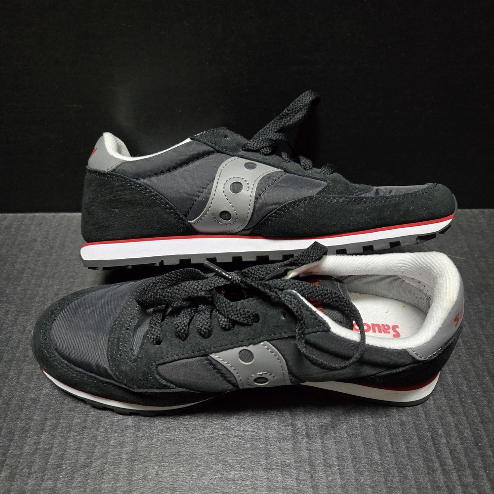 Saucony Womens  Black and Gray Sneakers